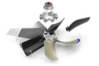 20  Dia Tube Axial Fan - 1hp - 1ph - 4 000 Cfm -  W  Cover - Free Shipping