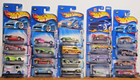 Hot Wheels Lot Of 5 Partial Sets 2003 -04 All Missing 1 Car 20 Cars Total Nip