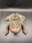 Vintage Cast Iron Metal Frog Or Toad Garden Sprinkler Works Whimsical Yard Art