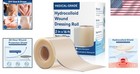 Extra Large Hydrocolloid Roll 2 In X 16 Ft - Waterproof Bandages For Blister    