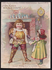 Dr king s New Discovery Cough Cure  falstaff  Shakespeare Trade Card  C622
