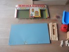 Vintage T  Cohn No  624 Steel Service Station In Box With Accessories