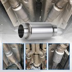 3  Inlet Exhaust Resonator  3  Inlet outlet 9  Overall Length Exhaust