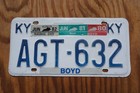 1980 1981 1982 Kentucky Vintage License Plate - Boyd County