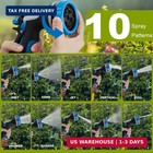 Garden Hose Nozzle With Adjustable 10 Watering Patterns  Water Hose Nozzle Spray
