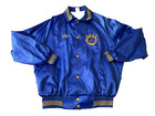 Vintage Nalc Letters Carriers Satin Windbreaker Xl Blue San Jose Ca Windjammer