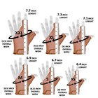 Archery Bow Leather Glove Left Hand Glove Black  brown  dark Brown  beige