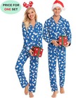 Family Christmas Pajamas Set Women   Men   Kids Long Sleeve Pj Set Party Slee   
