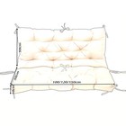 New Replacement Cushion For Garden Swing Chair Bench Hammock Seat Backrest Pad