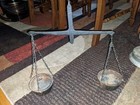 Antique Cast Iron Hanging Balancing Scale Vintage Scale 