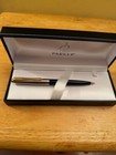 Vintage Parker 45 Automatic 0 5mm Pencil  Black W chrome  gold-new Os In Box