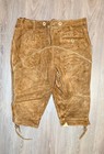 Schoeneberger Trachten Couture Men s Kniebundhose Lederhosen German Suede Sz 54
