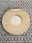 Unique Vintage Thin Round Italian Pocket Cigar Cutter - Stainless Steel Blade
