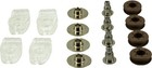 Riddell Speedflex Football Helmet Quick-release Facemask Hardware Kit