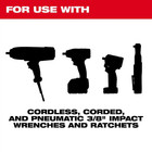Shockwave 3 8 In  Drive 10mm Deep 6 Point Impact Socket  1-pack 
