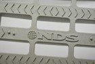 Nds Channel Drain Grates 2 Pack Light Gray Plastic Trench Covers 19-1 2  X 5 