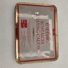 Vintage Coca-cola Christmas Nostalgia 2 Decks Of Cards In Collectible Tin 1995