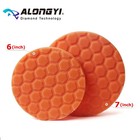 6   7 3pcs Car Foam Sponge Polishing Pads150 180mm Buffing Waxing Cleaning Disc