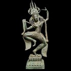 Khmer Bronze Apsara Dancing Goddess Statue 13 7  Brass Sculpture Gift Idea Art