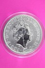2017 Great Britain   2 Britannia 1 Ounce  999 Silver In Mint Capsule Genuine C66