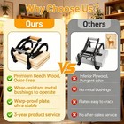 Linocut Press Machine Premium Beech Wood  A4 Linocut Manual Printmaking Machine 
