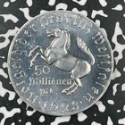 1923 Germany Westphalia 50 Million Mark Lot f6892 High Grade  Beautiful 