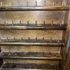 Vintage Thread Spool Cabinet 45 Spools And An Open Shelf