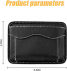Car Seat Side Pocket Organizer  Pu Leather Mini Storage Bag For Auto Door Window