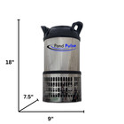 Half Off Ponds Pond Pulse 15 000 Gph Submersible Waterfall Pump With 30  Cord