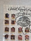 Budweiser Great Kings And Queens Of Africa Poster 25th Anniversary Year 2000