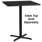 Kratos 47k-022 Restaurant Table Base - 42  Bar Height  30   wx30 d Base Spread