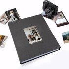 Photo Album 4x6 500 Photos  Leather Cover Extra Large Capacity Holds 500 Horizon
