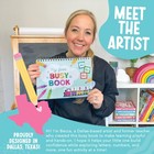 Hadley Designs My First Busy Book Toddlers 3-5  8x11 Inches  Colorful