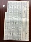 Chinese Government 1913 Lung Tsin U Hai Railway 20 Pound Bond  With Coupons