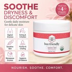 Beefriendly   Organic Vaginal Moisturizer  Usda Certified  6 Oz 3 Jar Box