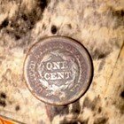 1850 Braided Hair Large Cent 1c Small Date Business Strike Phila Brown