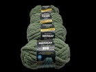Bernat Yarnspirations Blanket Big Yarn Moss Lichen Lot  26114 Lot Of 4 Crafts