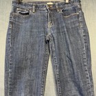 J  Crew Womens Jeans Size 28 Blue Stretch Denim Skinny Straight Leg Casual Pants