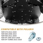 20 Piece Set Utv Skid Plate Washer And Bolt Kit Compatible With Polaris Rzr 