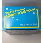 Vintage Giftco Frosty Penguin Baking Soda Holder Nib