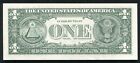 2001  1 Frn Federal Reserve Note    dot Over Serial   Error    Gem Uncirculated