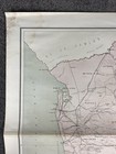 Map Of The County Adelaide  South Australia 1886 Antique Cadastral Map Australia