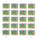 100 Unused Usps 2024 Floral Forever Complete First Class Stamp Sheets