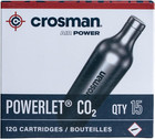 15-count Co2 Cartridges For Air Rifles And Air Pistols