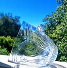Crystal Ice Bucket Marquis By Waterford Calais Pattern With Handles