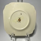 1937 Coronation King Edward Viii Of England Square Plate