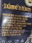   Led Zeppelin Poster Stairway To Heaven Rare   Mid 2000 s Vintage Used
