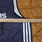Adidas La Clippers Reversible Basketball Jersey Tank Nbafusion Wood 1 Blue White