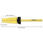 Usa  1 Pana 5 In 1 Nail Carbide Bit - Gold - Extra Coarse Grit 3 32 