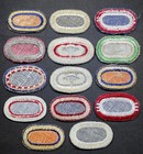 Lot Of X14 Korean War Era Military Us Army Airborne Parachute Jump Oval Patches